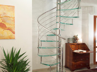 42 S/Steel & Glass Spiral 03 Marretti Stairs Brisbane